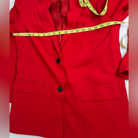 Aritzia Babaton Red Demy Oversized Blazer - Picture 11 of 13